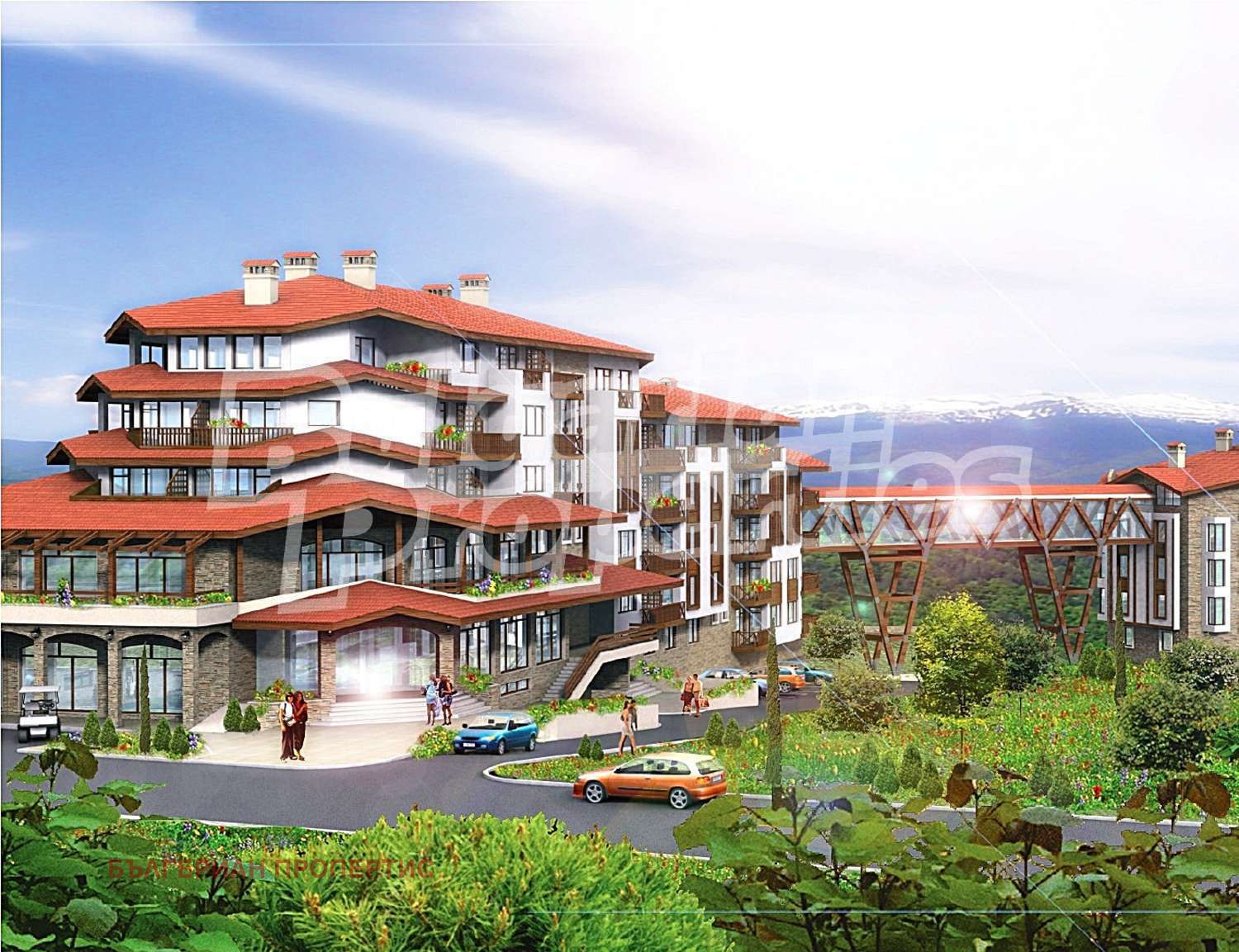 Hotel for Sale in Bansko, Blagoevgrad Province, Bulgaria — 7,293 m² — exterior view