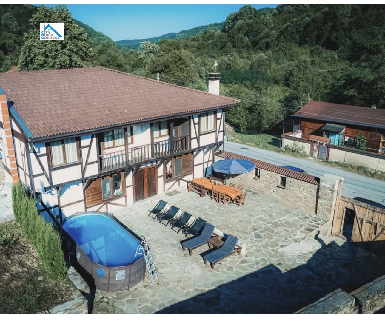 Hotel for Sale in Beli Osam, Lovech Province, Bulgaria — exterior view