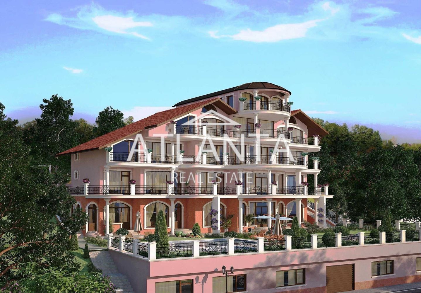 Hotel for Sale in Manastirski Rid, Varna, Bulgaria — 2,000 m² — exterior view