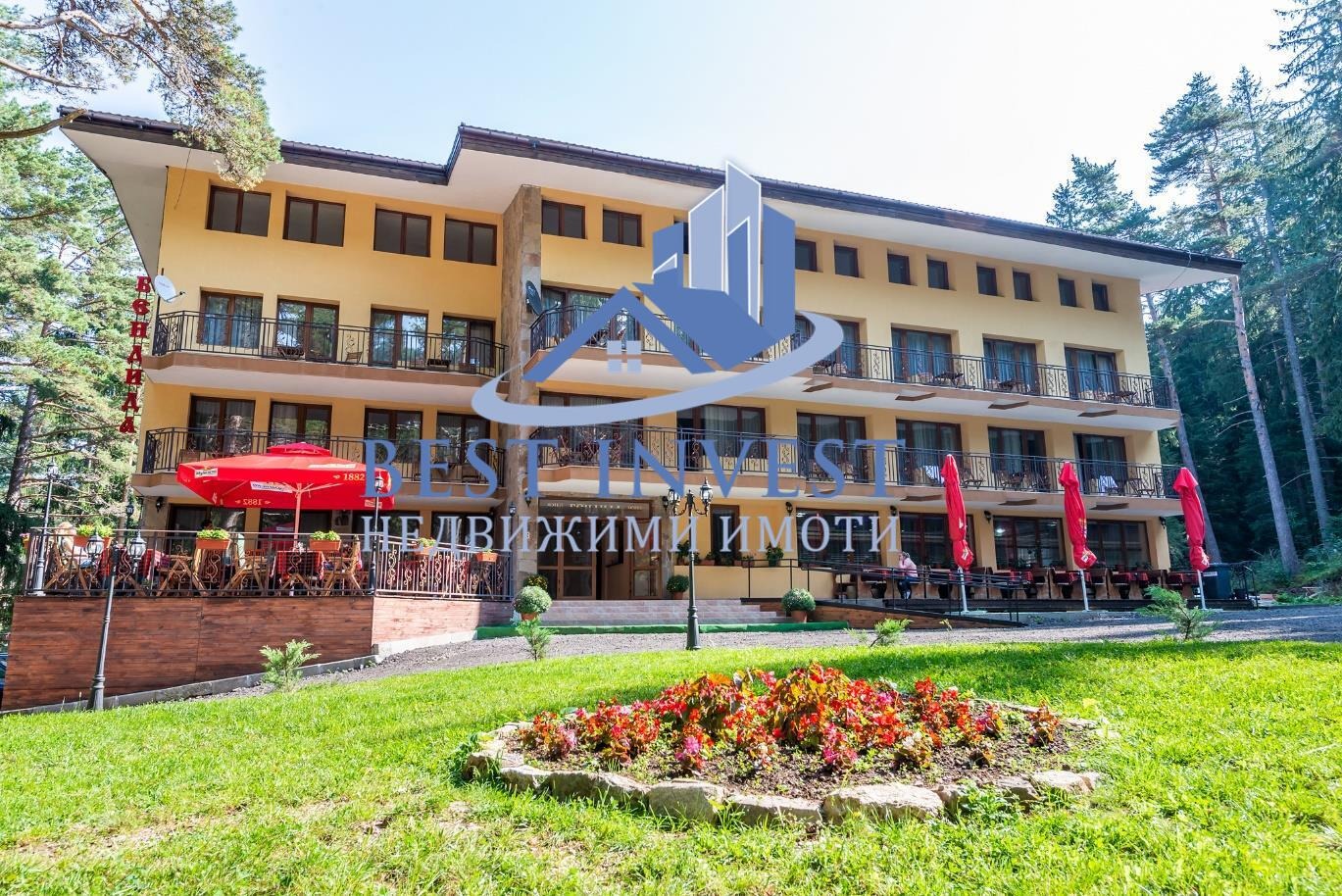 Hotel for Sale in Panichishte, Kyustendil Province, Bulgaria — 2,250 m² — exterior view