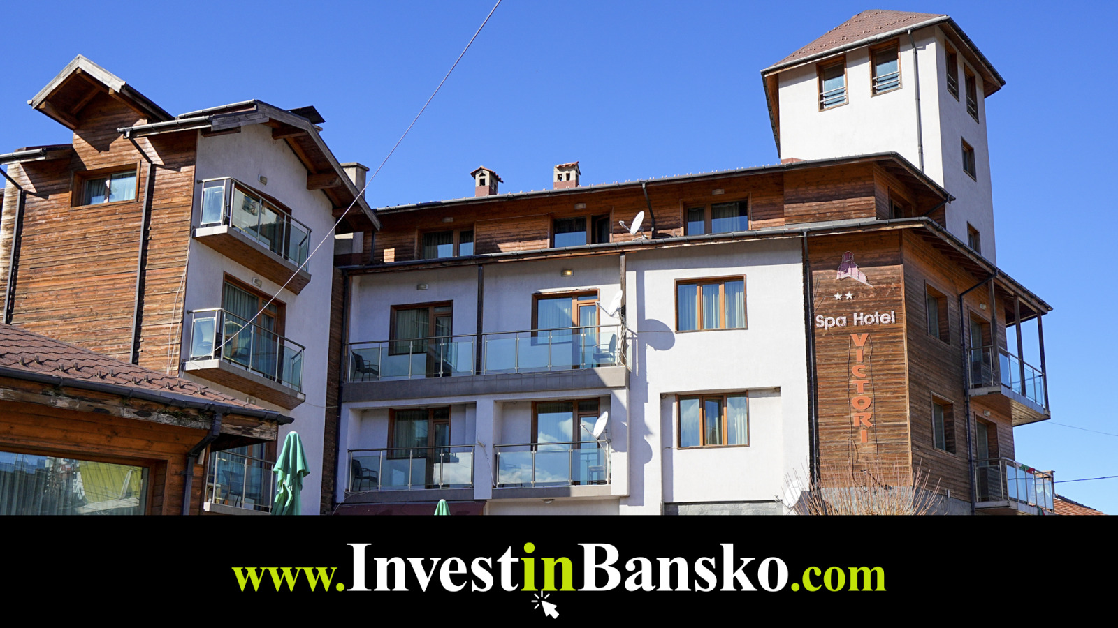 Hotel for Sale in Dobrinishte, Blagoevgrad Province, Bulgaria — exterior view