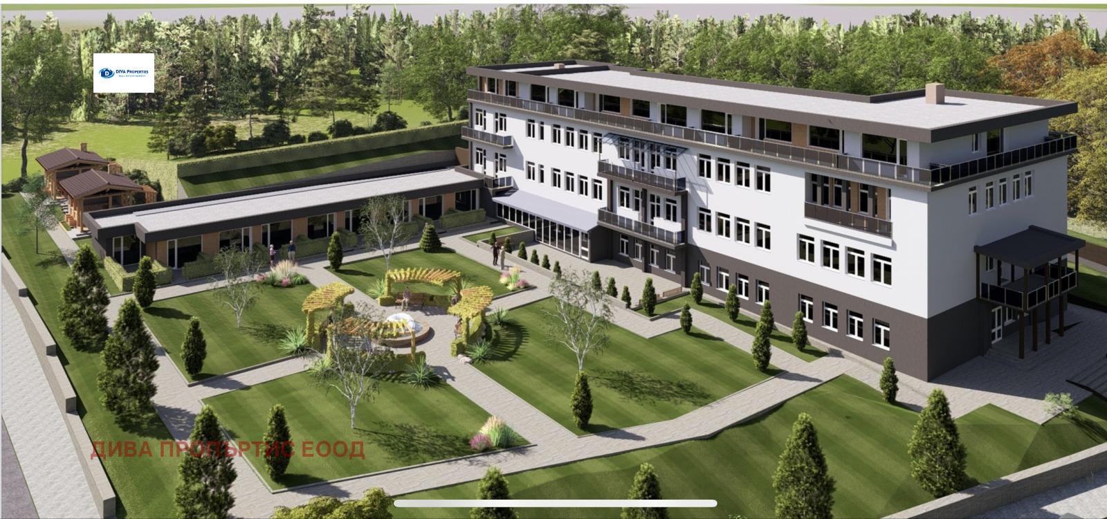 Hotel for Sale in Godlevo, Blagoevgrad Province, Bulgaria — 2,100 m² — exterior view