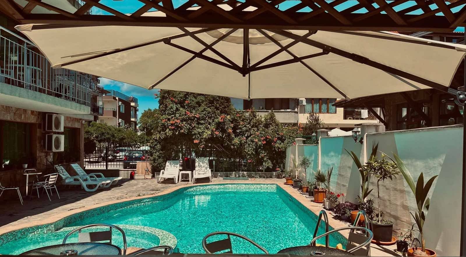 Hotel for Sale in Primorsko, Burgas Province, Bulgaria — 1,373 m² — exterior view