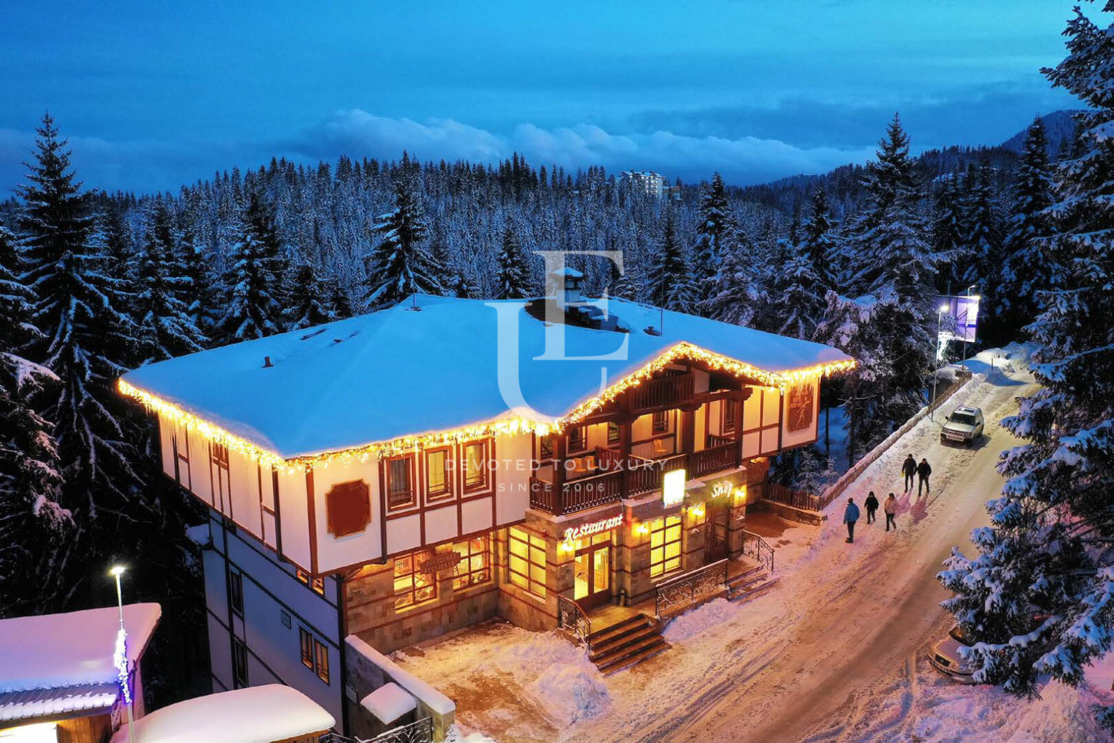 Hotel for Sale in Pamporovo Resort, Smolyan Province, Bulgaria — 1,970 m² — exterior view