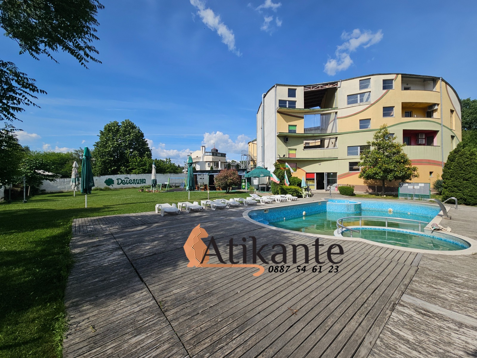 Hotel for Sale in Hisarya, Plovdiv Province, Bulgaria — 2,300 m² — exterior view