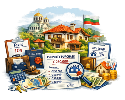 Property Purchase Costs in Bulgaria