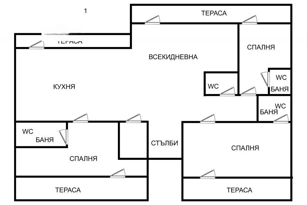 Apartments For Sale Multi-Room, Varna, Bazar Levski