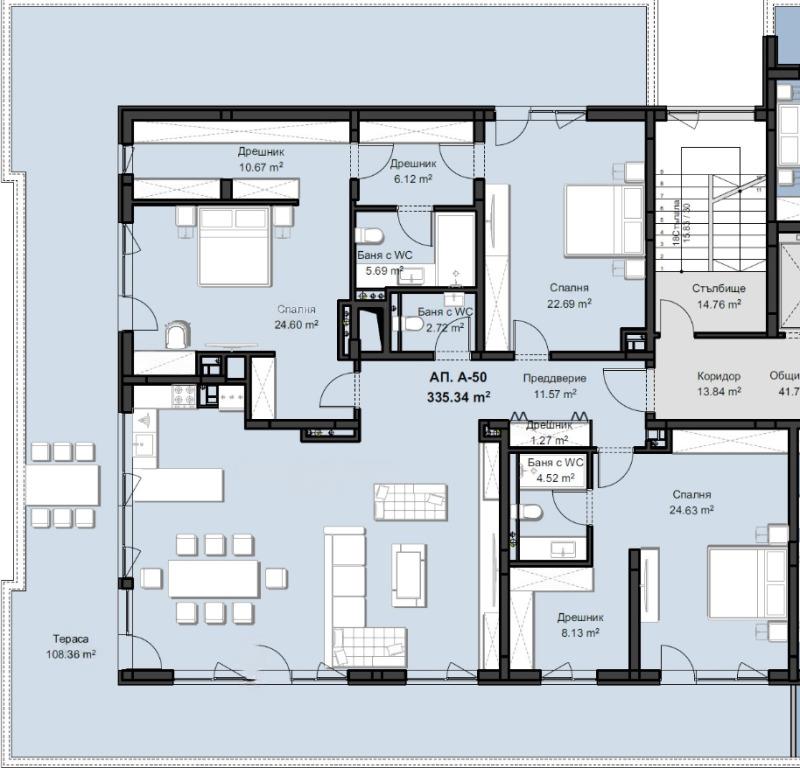 Apartments For Sale 4-Room, Plovdiv, Hristo Smirnenski