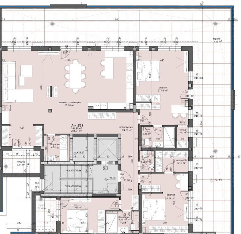 Apartments For Sale 4-Room, Plovdiv, Trakia