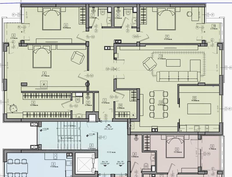 Apartments For Sale 4-Room, Sofia, Manastirski Livadi