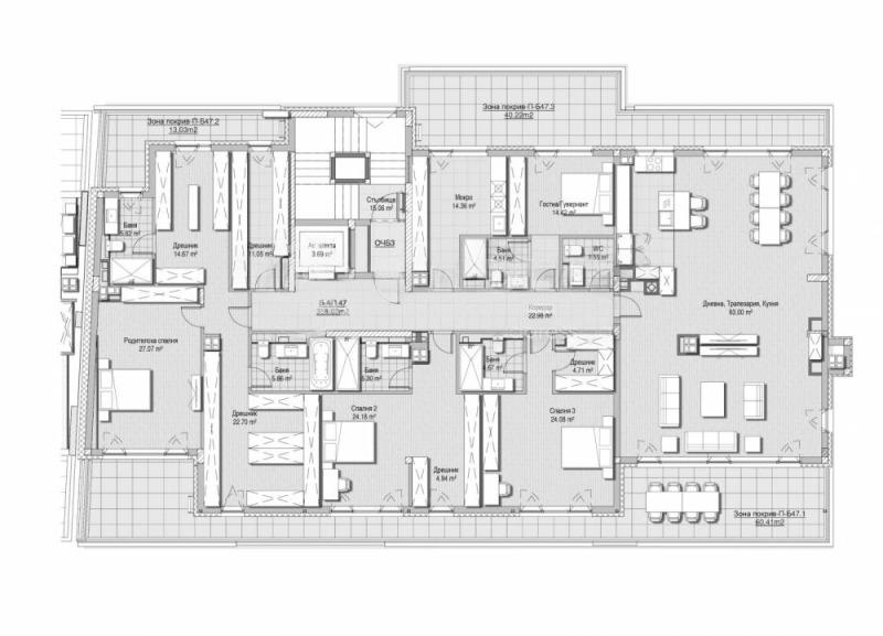 Apartments For Sale Multi-Room, Sofia, Vitosha