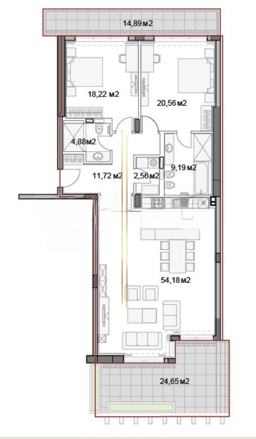 Apartments For Sale 3-Room, Varna, Sunny Day Resort