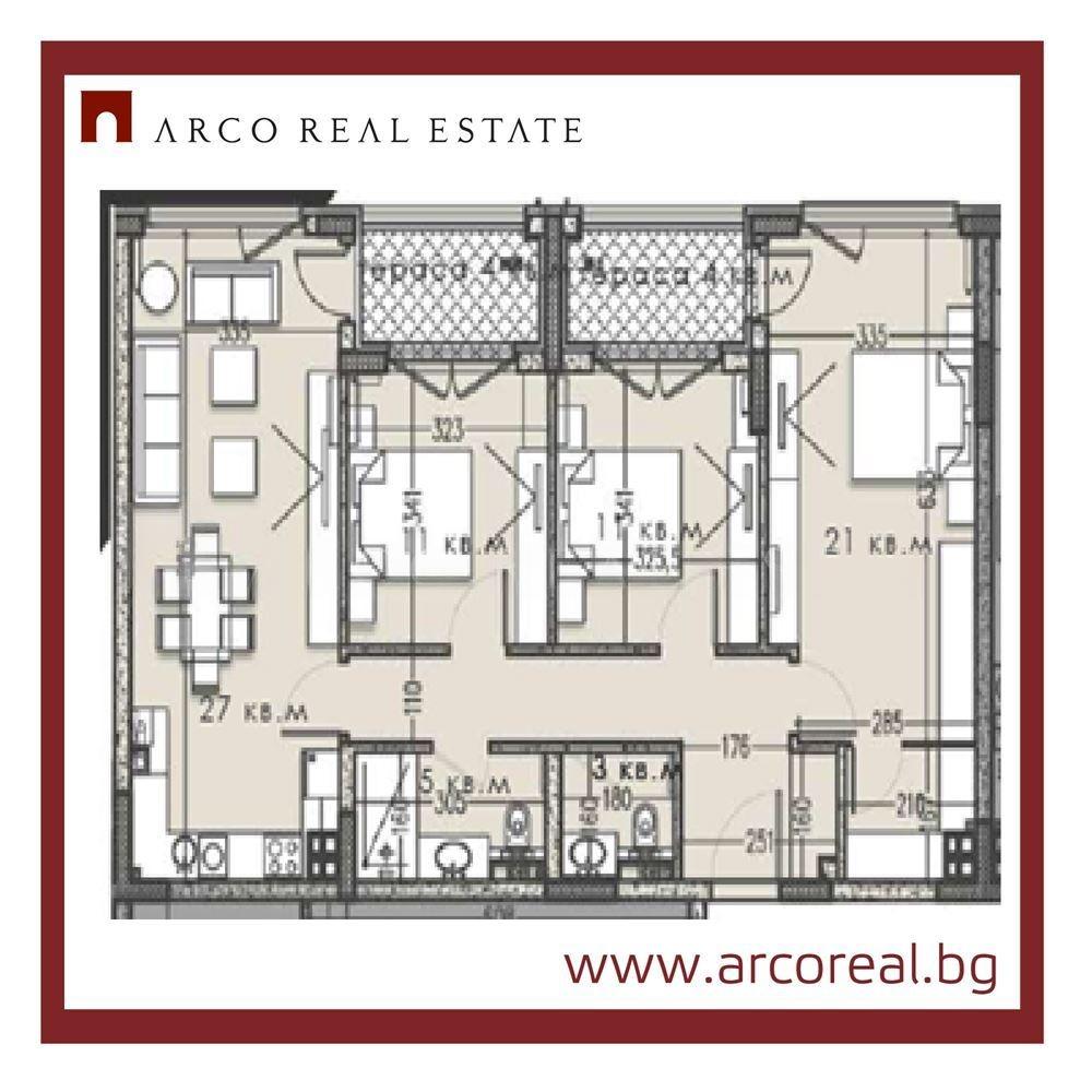 Apartments For Sale 4-Room, Sofia, Krastova Vada