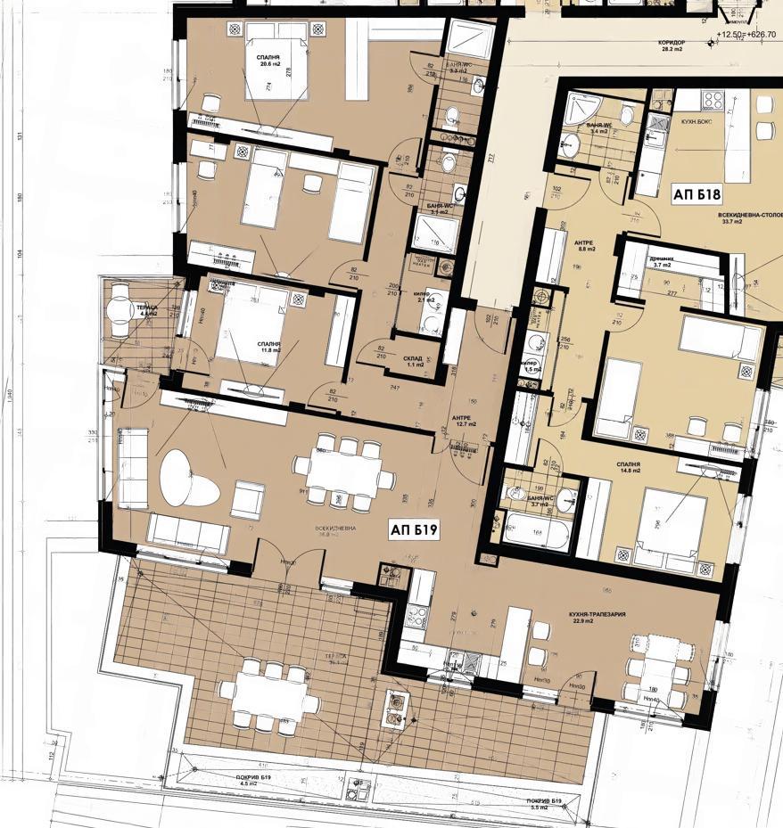 Apartments For Sale 4-Room, Sofia, Krastova Vada