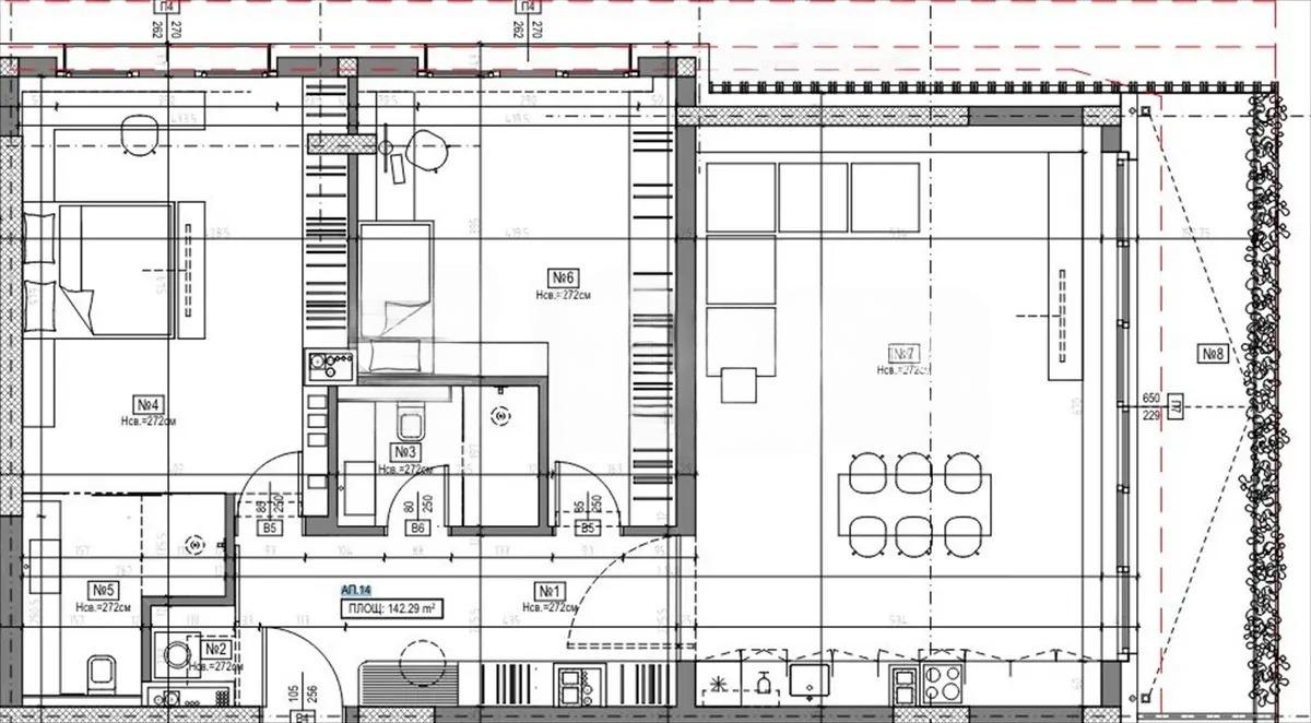 Apartments For Sale 3-Room, Sofia, Medical Academy