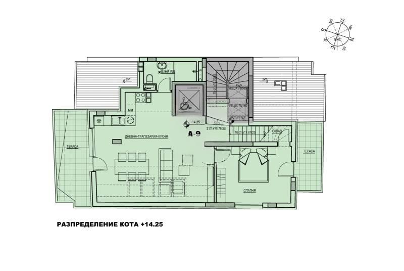 Apartments For Sale 3-Room, Sofia, Center