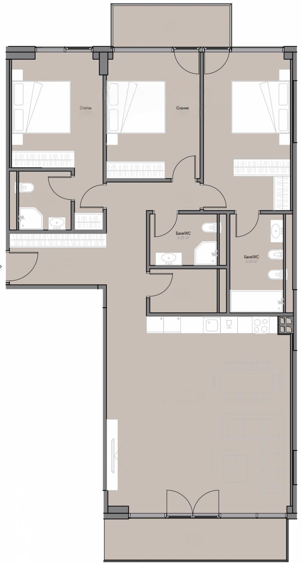 Apartments For Sale Multi-Room, Sofia, Oborishte