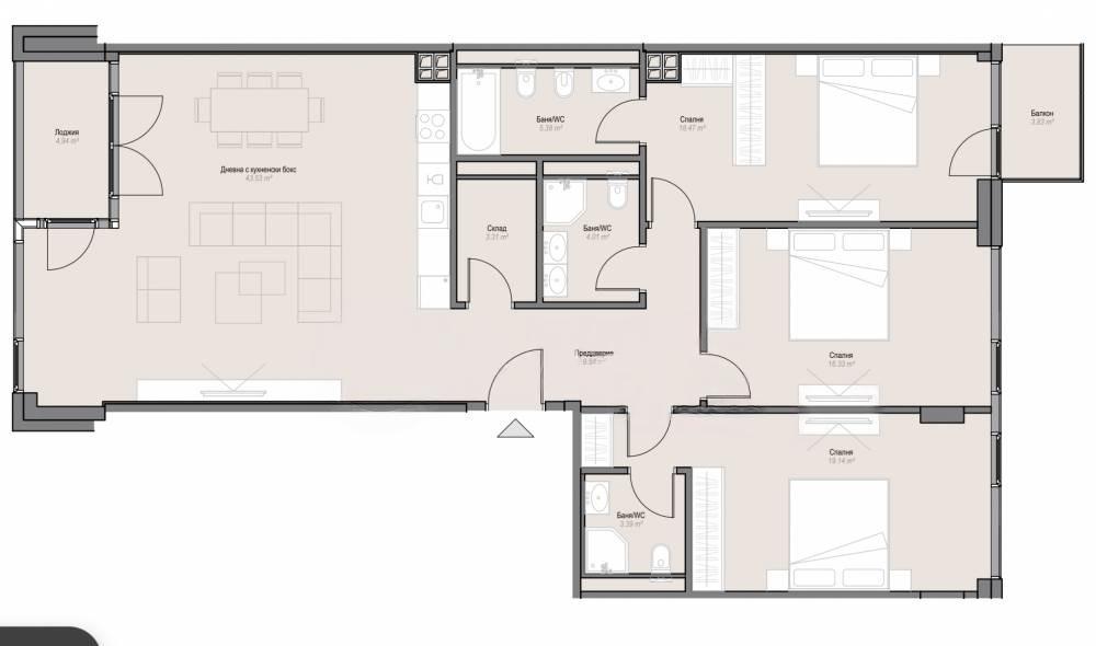 Apartments For Sale Multi-Room, Sofia, Oborishte