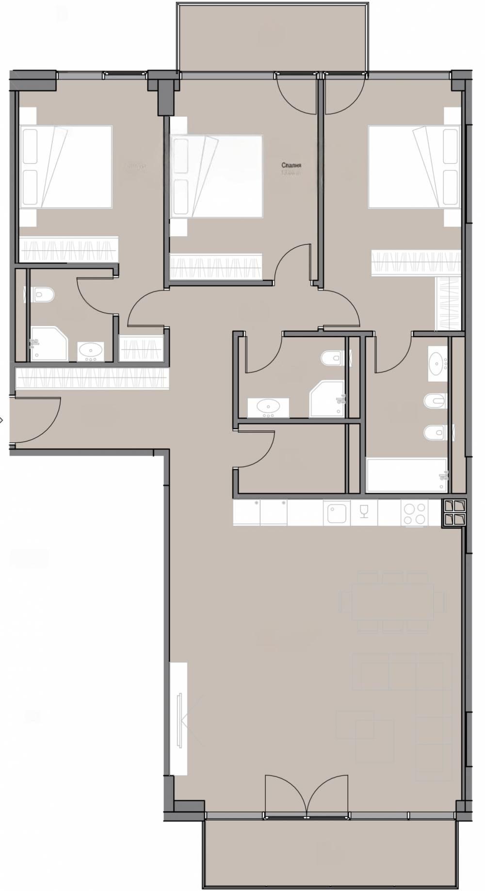 Apartments For Sale Multi-Room, Sofia, Oborishte