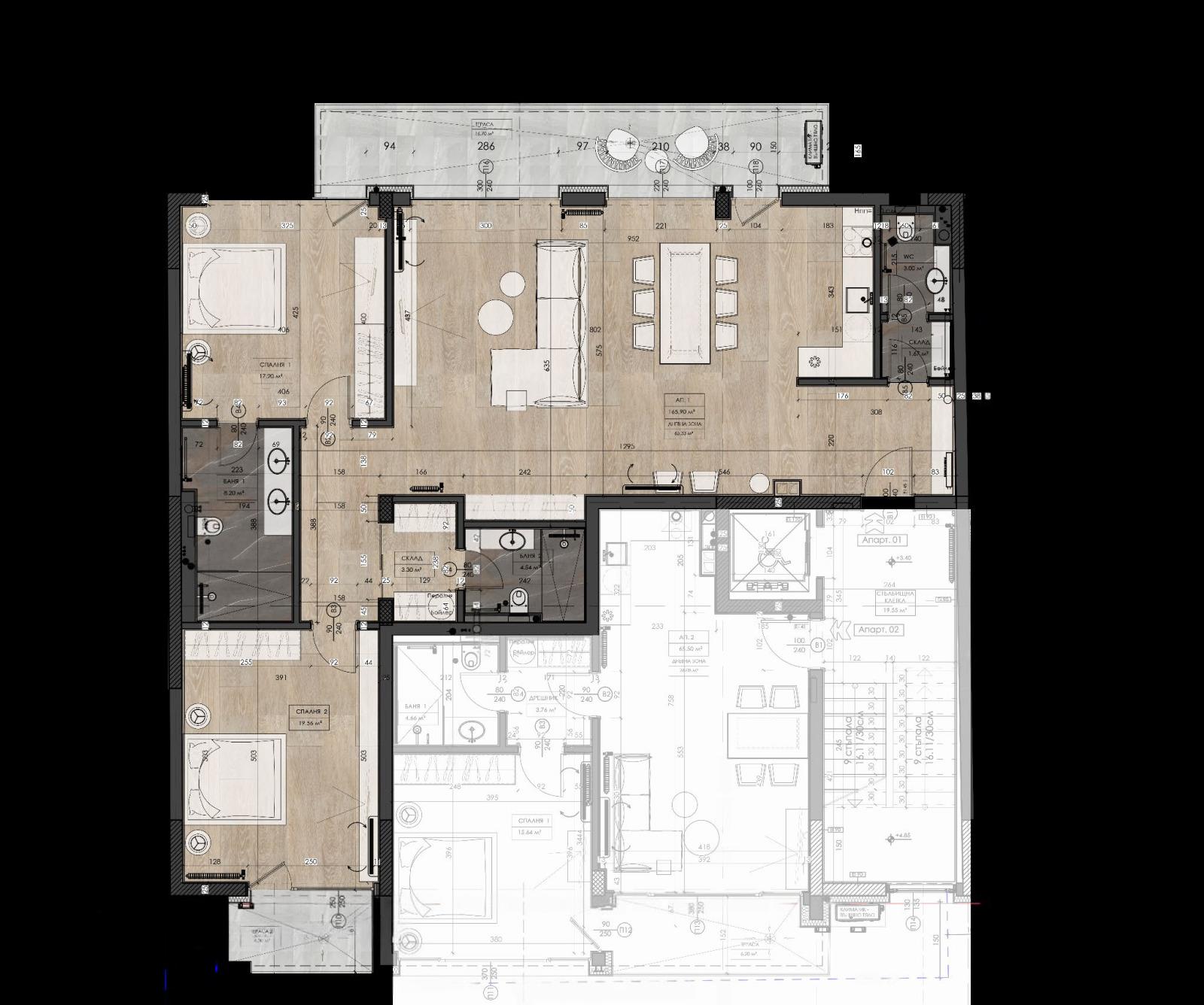 Apartments For Sale 3-Room, Sofia, Yavorov