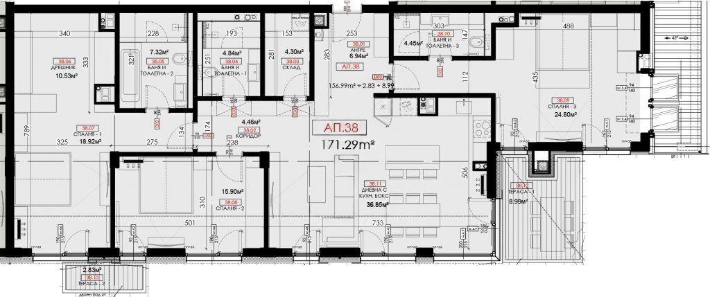 Apartments For Sale 4-Room, Sofia, Krastova Vada