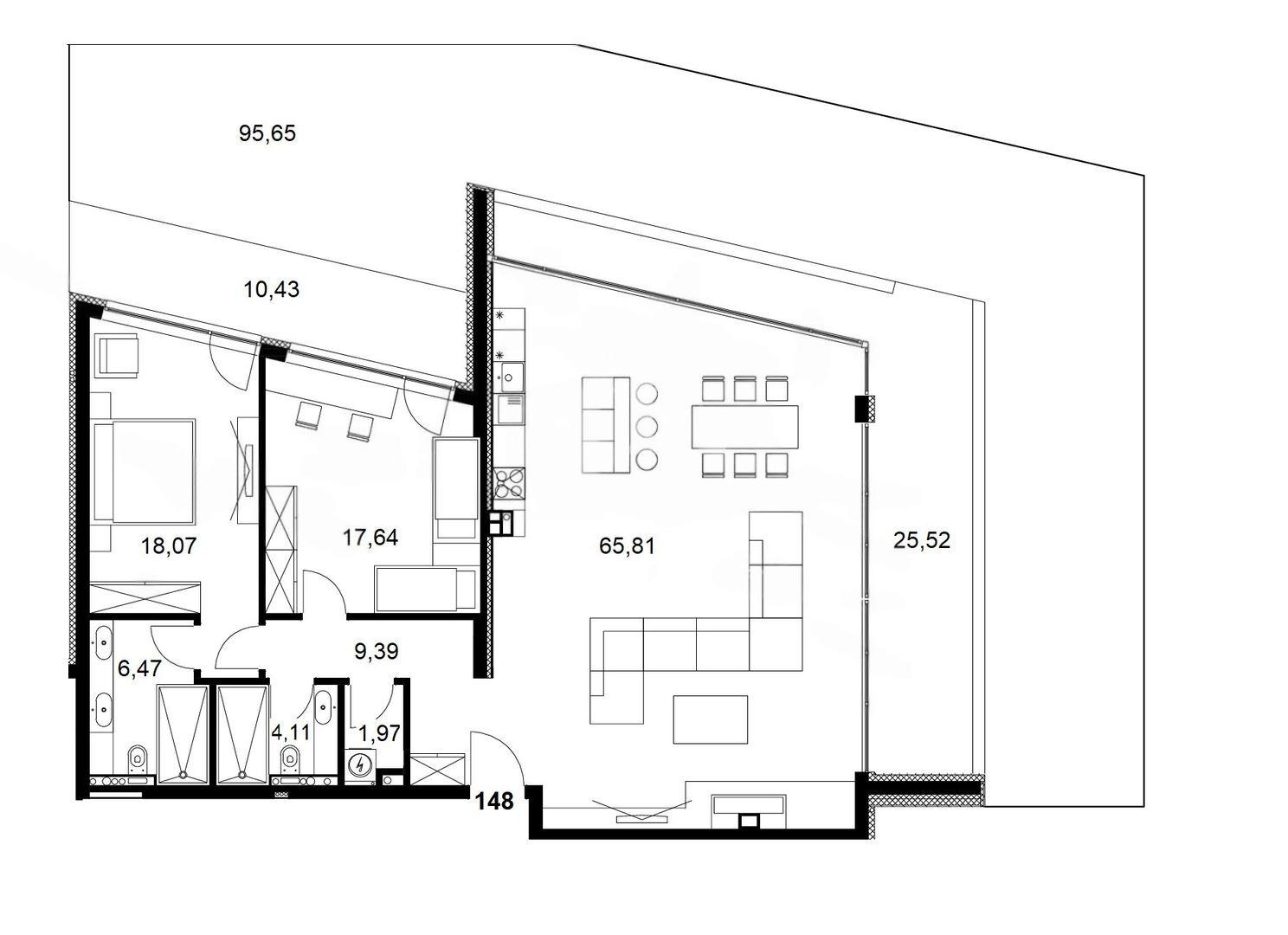 Apartments For Sale 3-Room, Sofia, Simeonovo