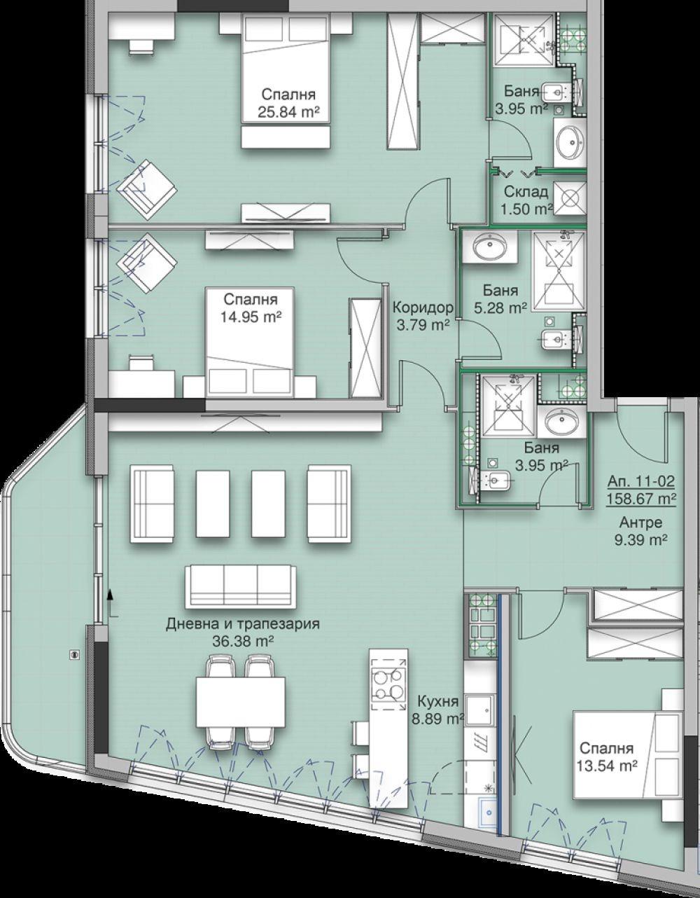 Apartments For Sale Multi-Room, Sofia, Krastova Vada