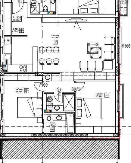 Apartments For Sale 3-Room, Sofia, Center