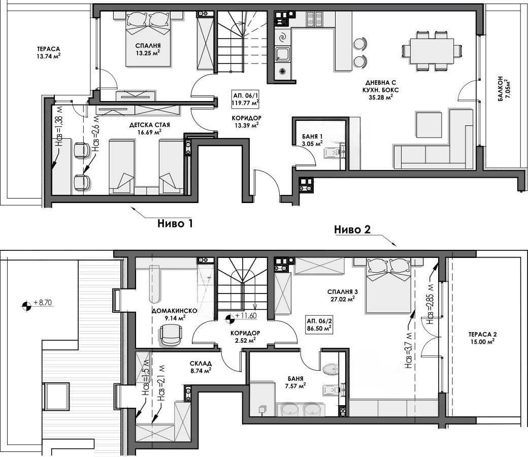 Apartments For Sale Maisonette, Sofia, Boyana