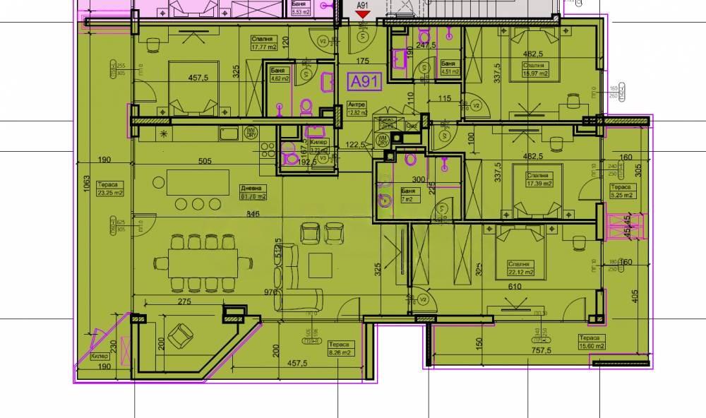 Apartments For Sale Multi-Room, Sofia, Krastova Vada