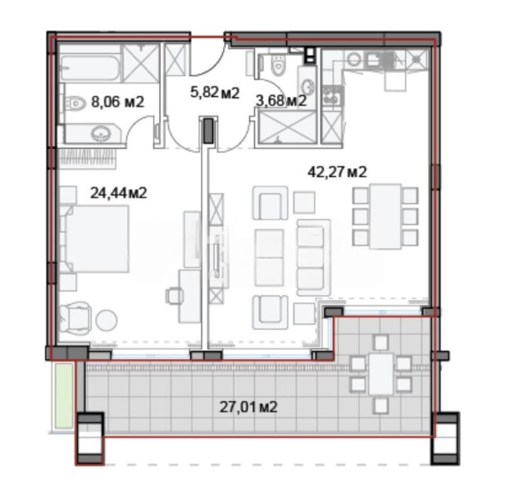 Apartments For Sale 2-Room, Varna, SS. Konstantin and Elena Resort