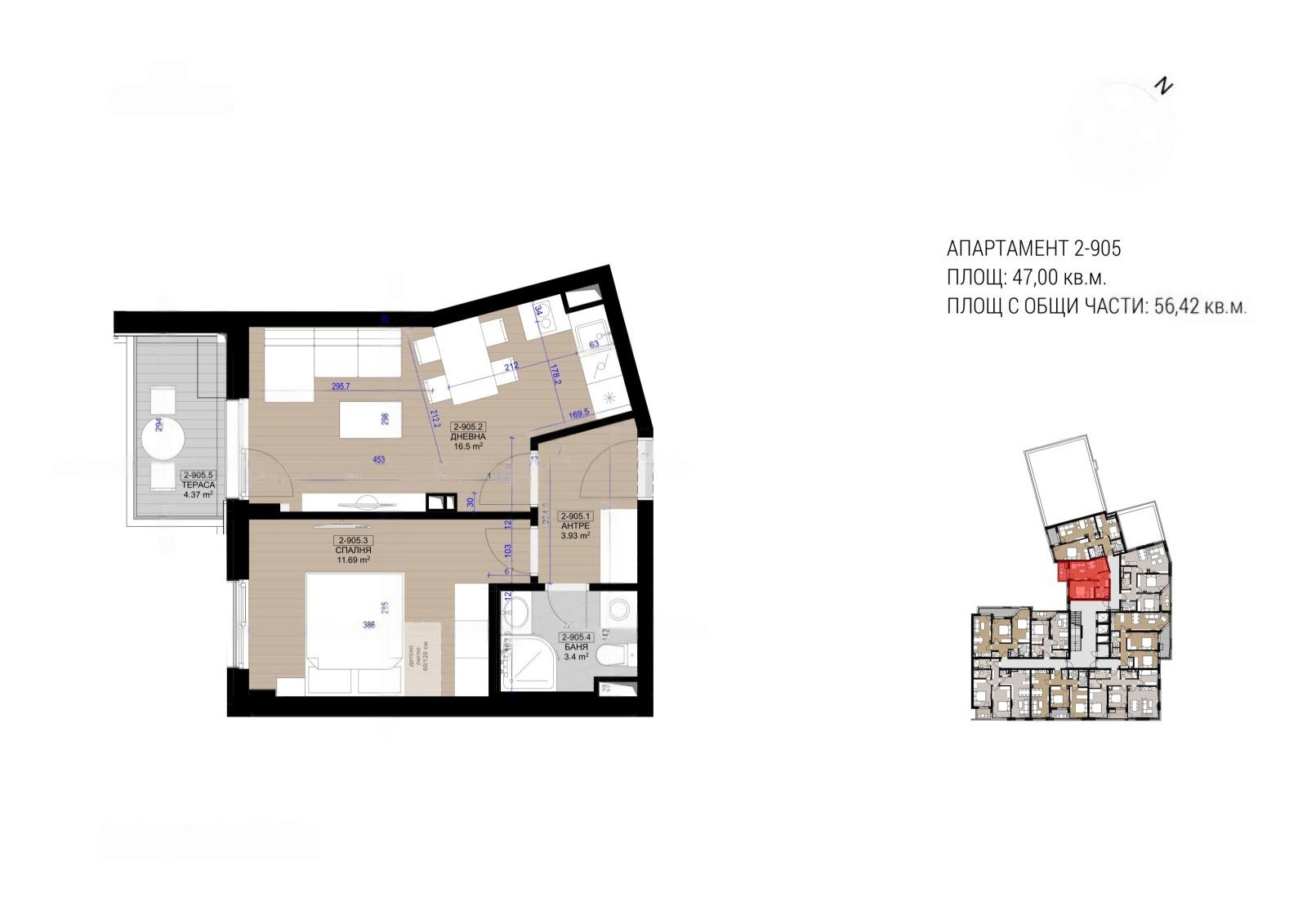 Apartments For Sale 4-Room, Sofia, Poligona