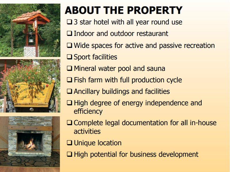 Hotel for Sale in Beden, Smolyan Province, Bulgaria