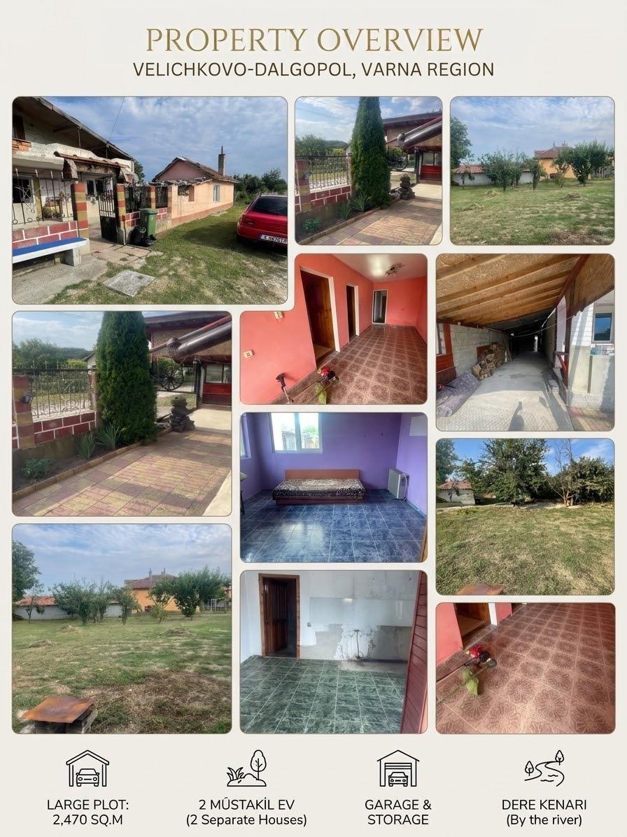 House for Sale in Velichkovo, Varna