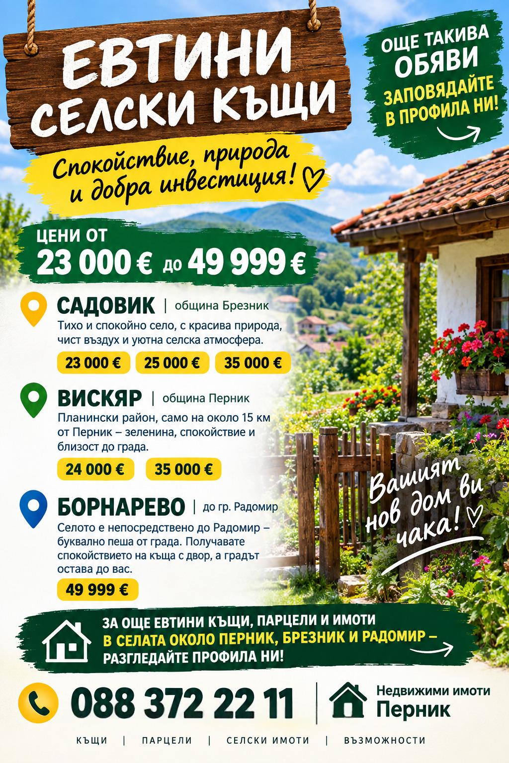 House for Sale in Pernik, Center